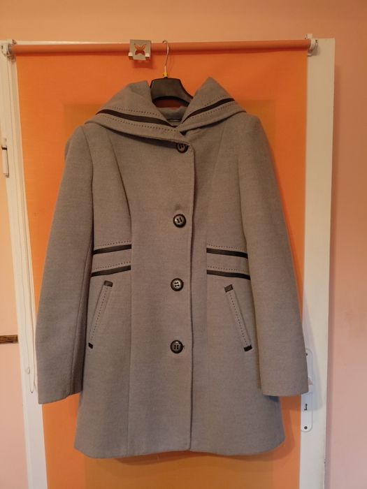 Płaszcz na zimę, rozmiar 38