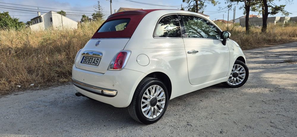 Fiat 500 Cabrio 1.2i Lounge de 2014