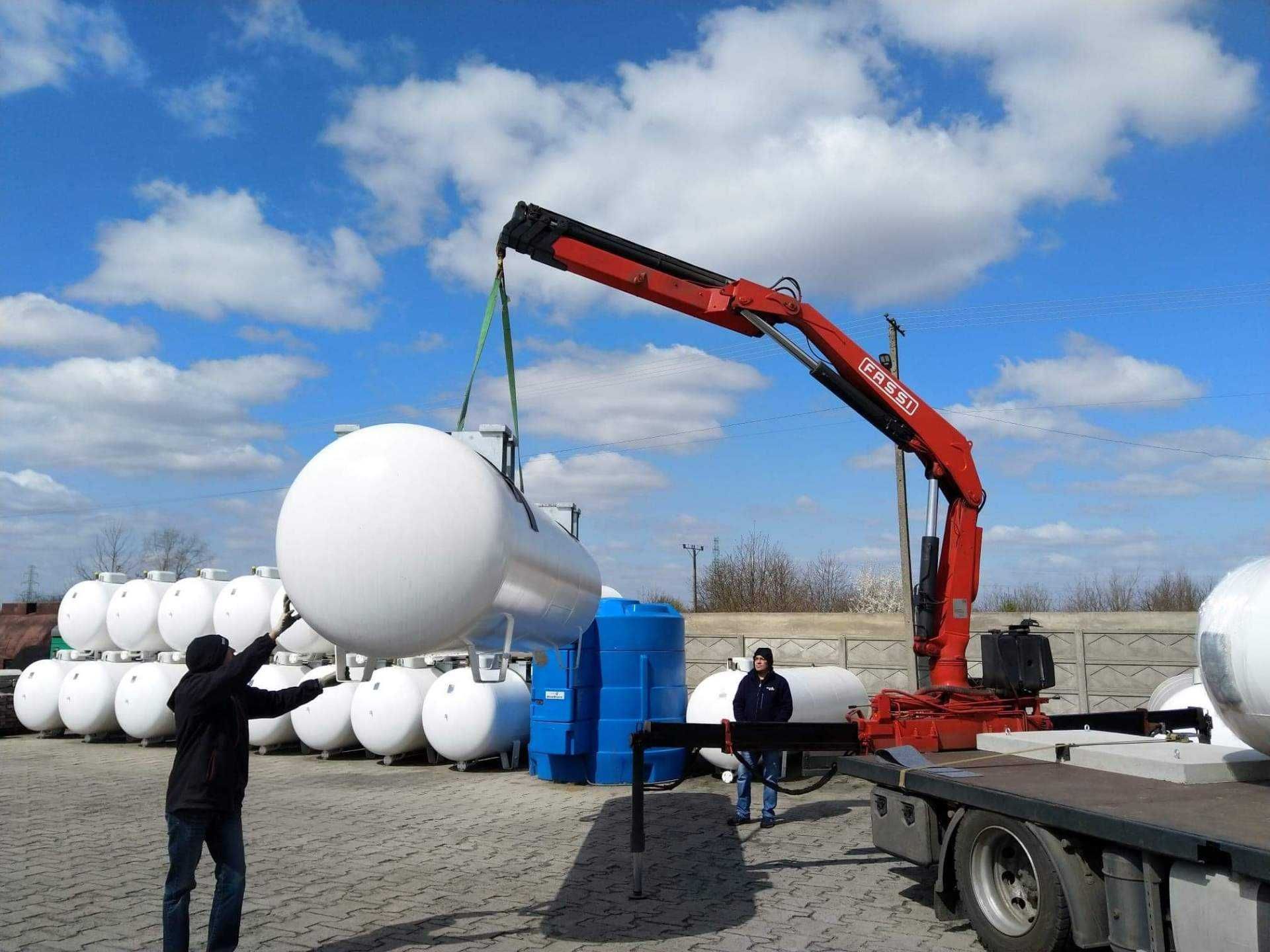 zbiornik lpg na gaz płynny propan, 2700, montaż, 4850, 6400