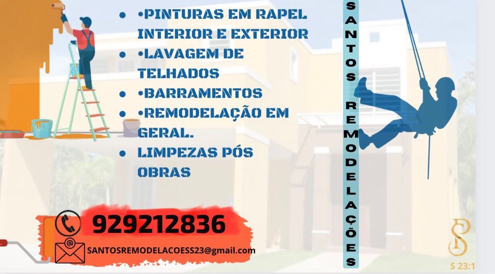 Rapel pinturas e remodelaçoes