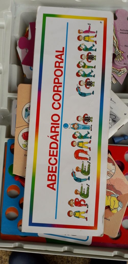 Jogo infantil "corpo humano "