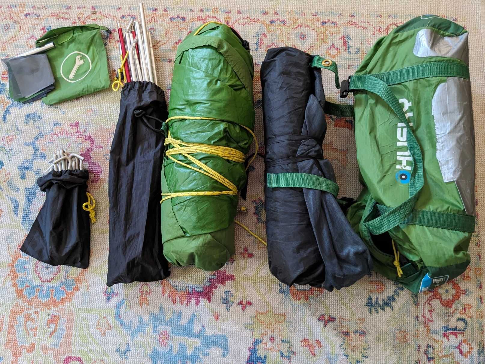 Namiot Husky Brunel 2 Extreme Lite - 2 osobowy, Lekki, dwuwarstwowy