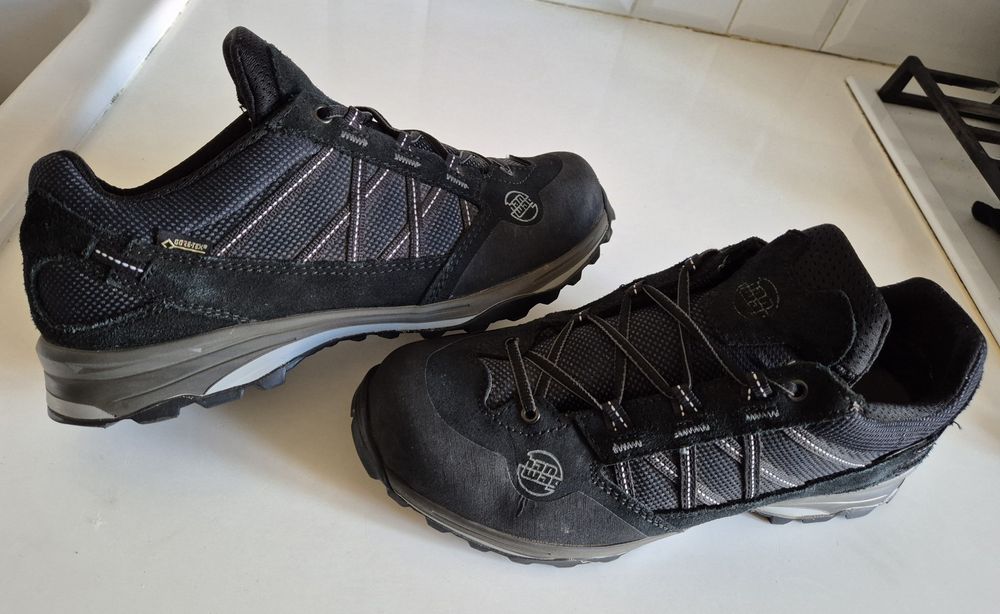 HANVAG roz. 41.5 skóra naturalna zamsz GORE-TEX super stan premium