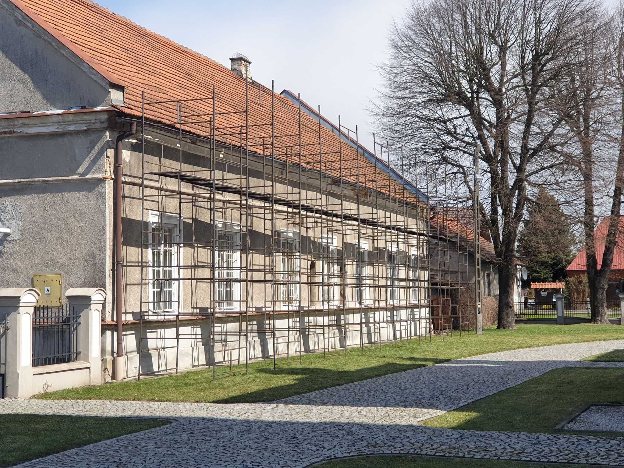 Rusztowanie warszawskie - budowlane przesło TRANSPORT