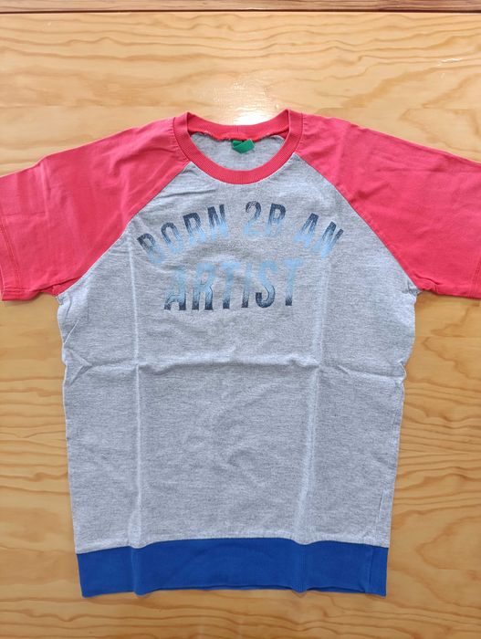 8 T-shirts de rapaz. Benetton. 9/10-12/13 anos.