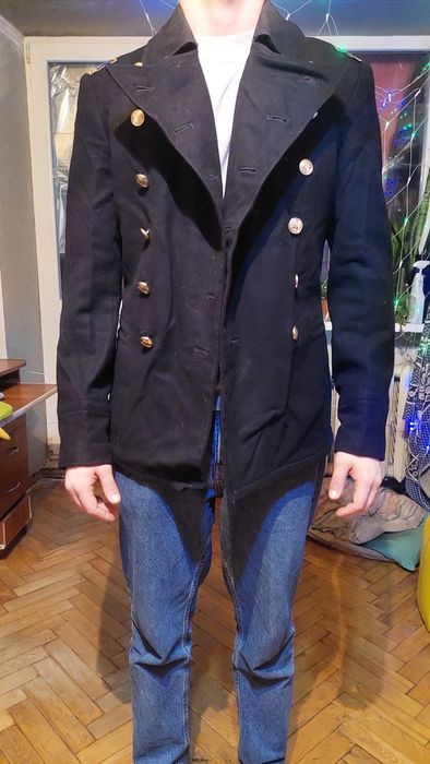 Бушлат морской для учебы в колледже