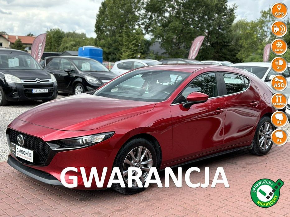 Mazda 3 Gwarancja, Head Up, Bixenon,Salon