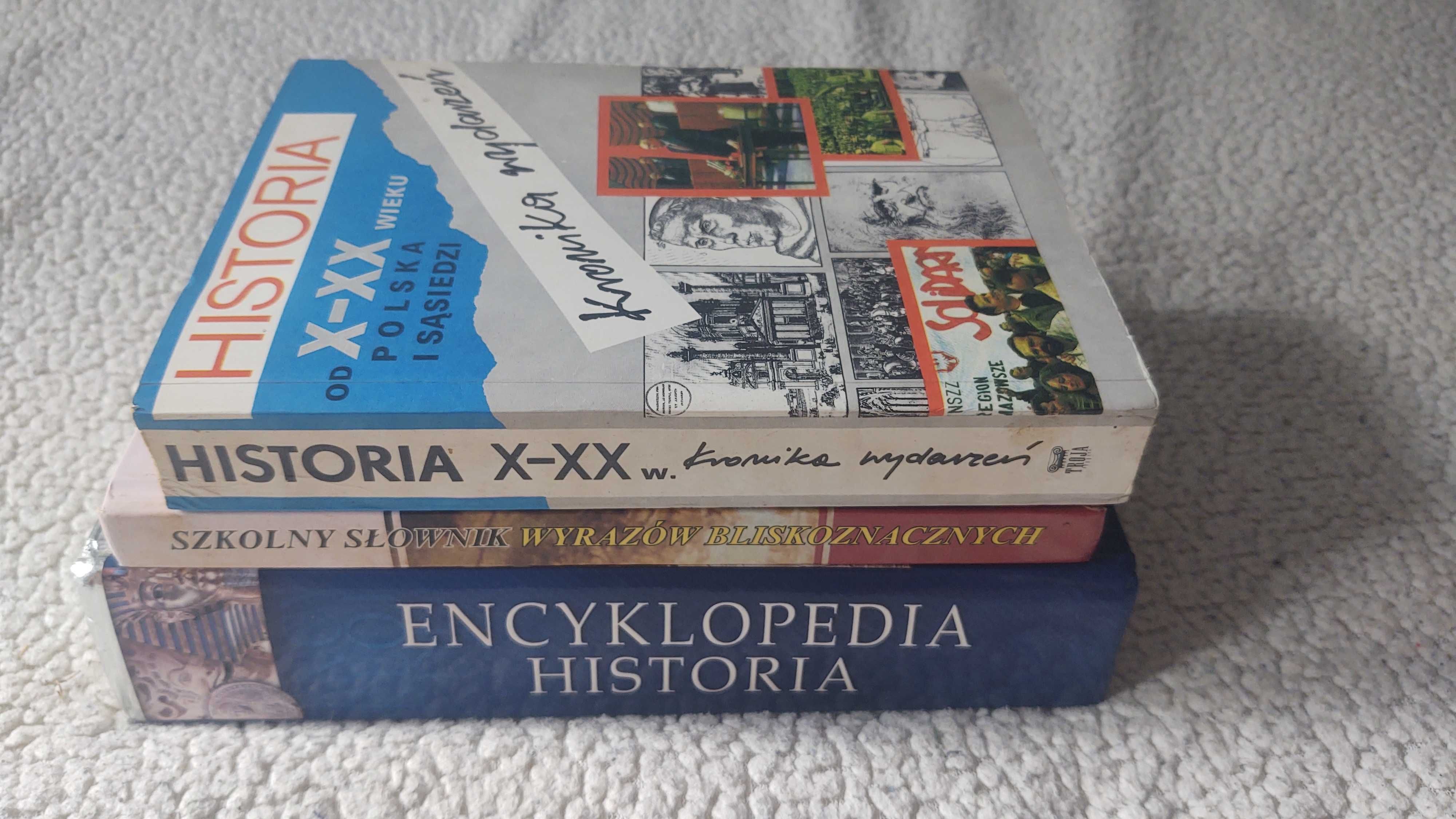 Zestaw encyklopedii i słowników (historia, polski)