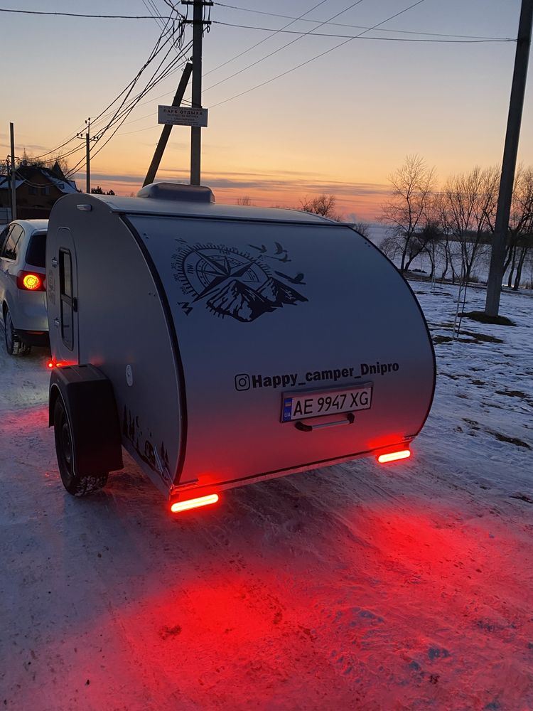 Причіп капля, кемпер, автобудинок, прицеп капля, teardrop camper