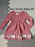 Max Studio Baby 86 sukienka dziewczynka jasnoróżowa święta sesja