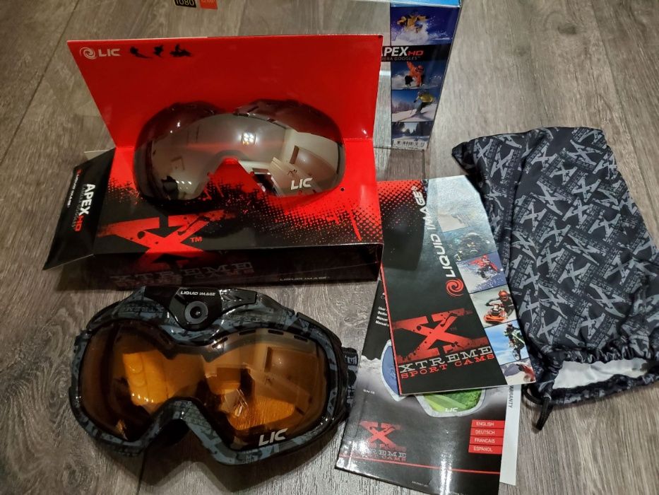 Продам лижну маску вбудованою HD камерою Liquid Image Apex HD