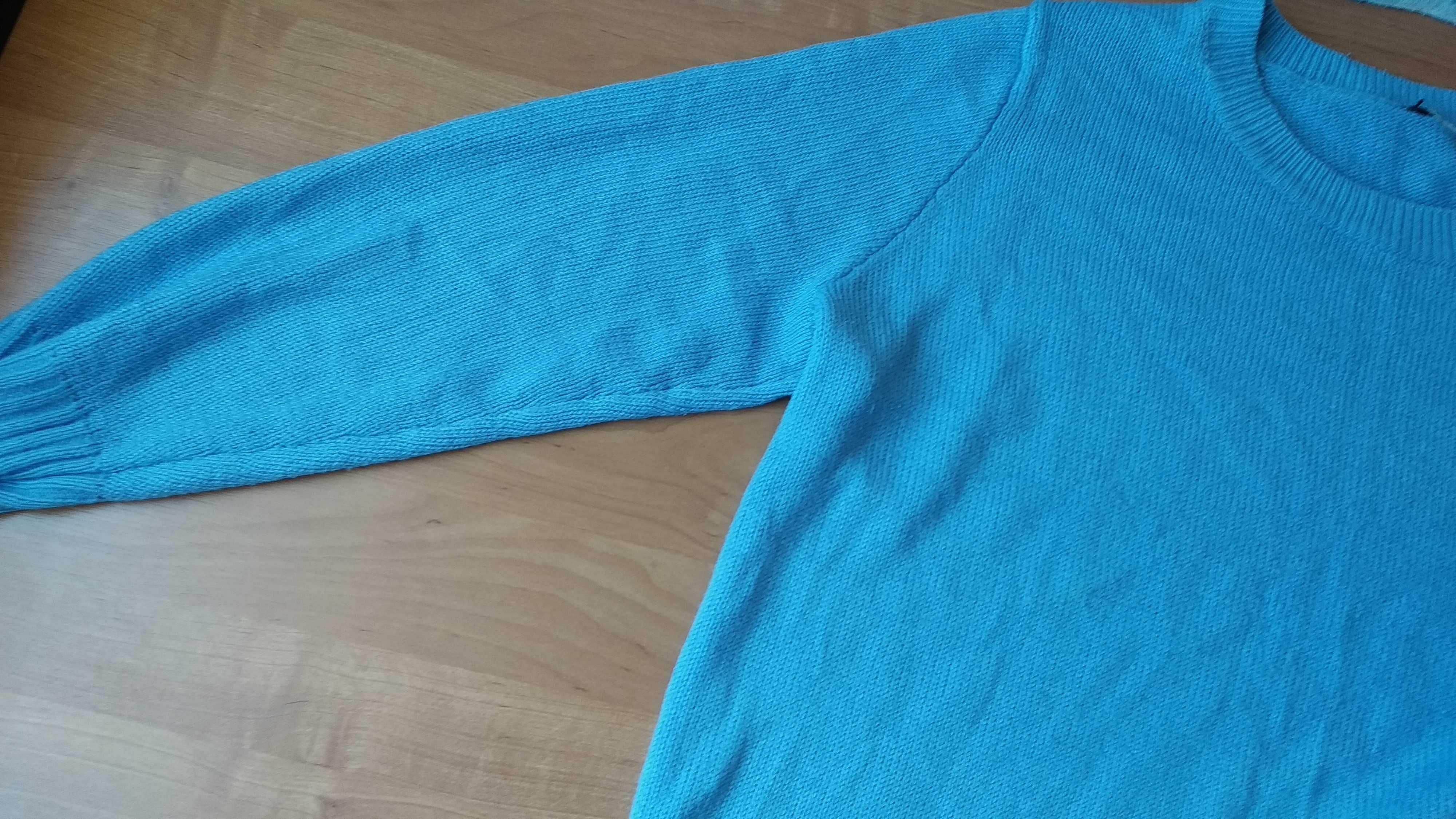 Niebieski sweter H&M