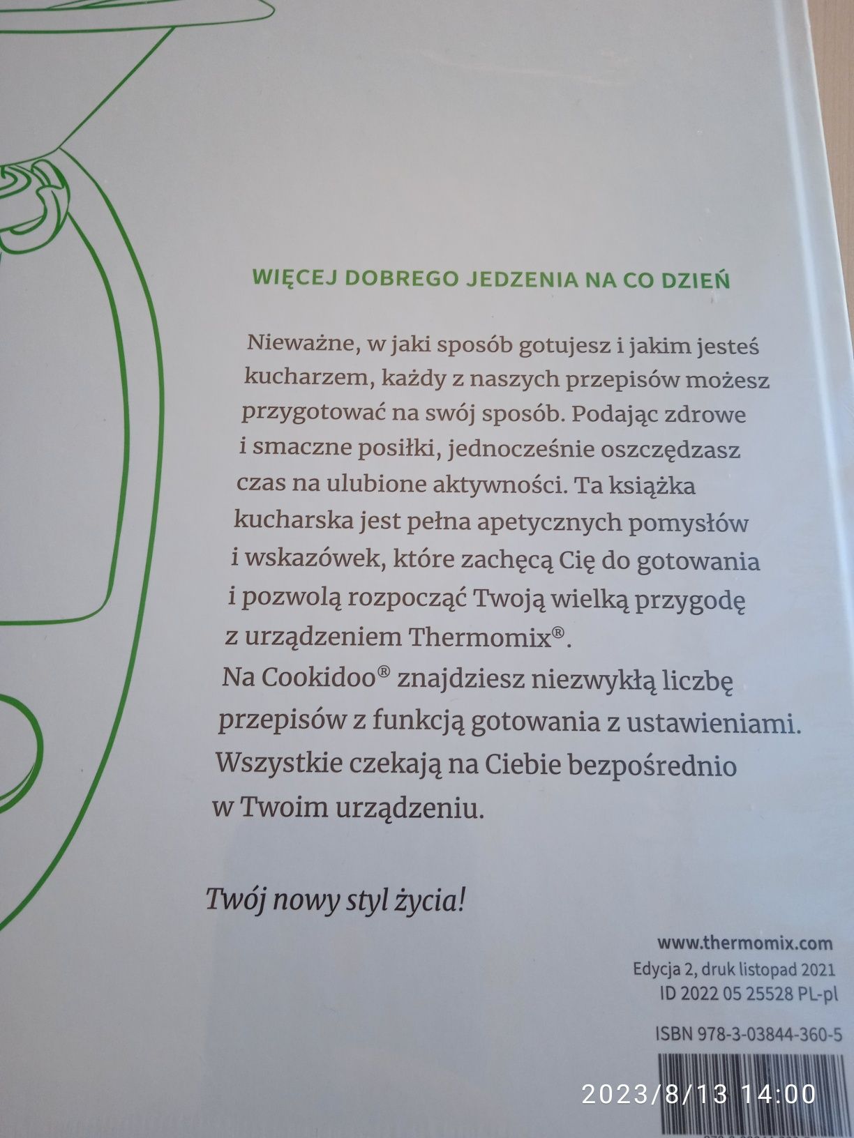 Książka thermomix. Proste pomysły przepisy na każdy dzień. NOWA