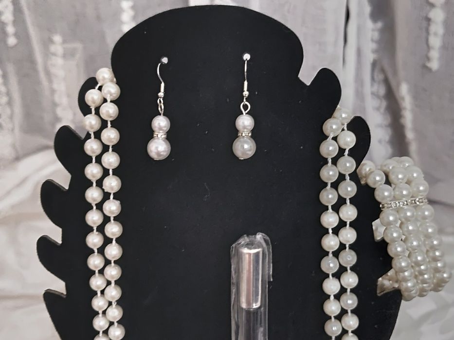 Strójprzebranie lata 20-te sukienka dodatki rozmiar M