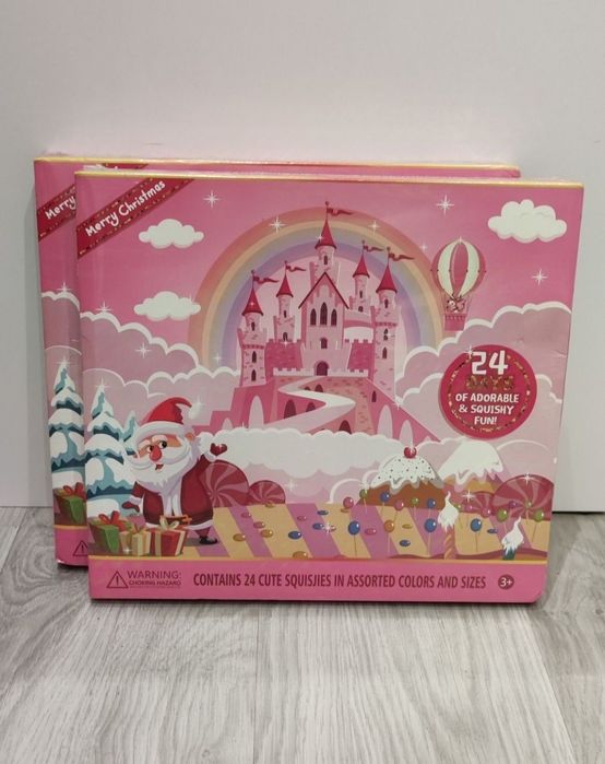 Kalendarz adwentowy ozdoby do włosów dla dziewczynki akcesoria