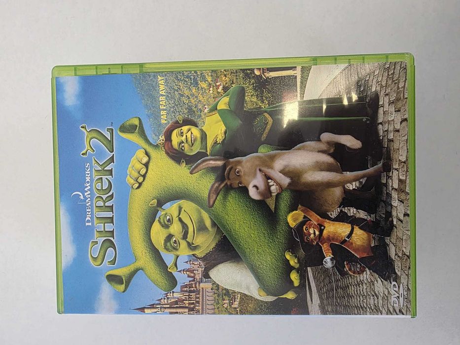 Lote 4 DVDs Disney e DreamWorks – Shrek 2, Nemo, Aviões, Selvagem