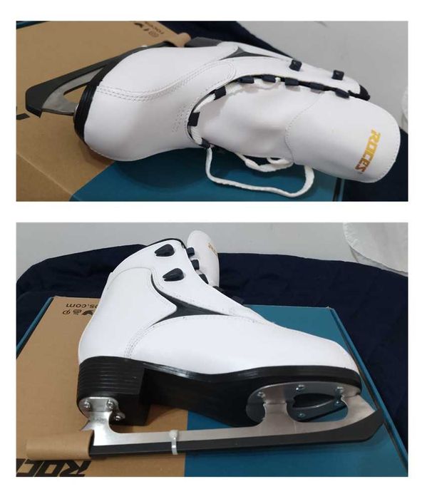 Roces patins de gelo em couro premium (307)