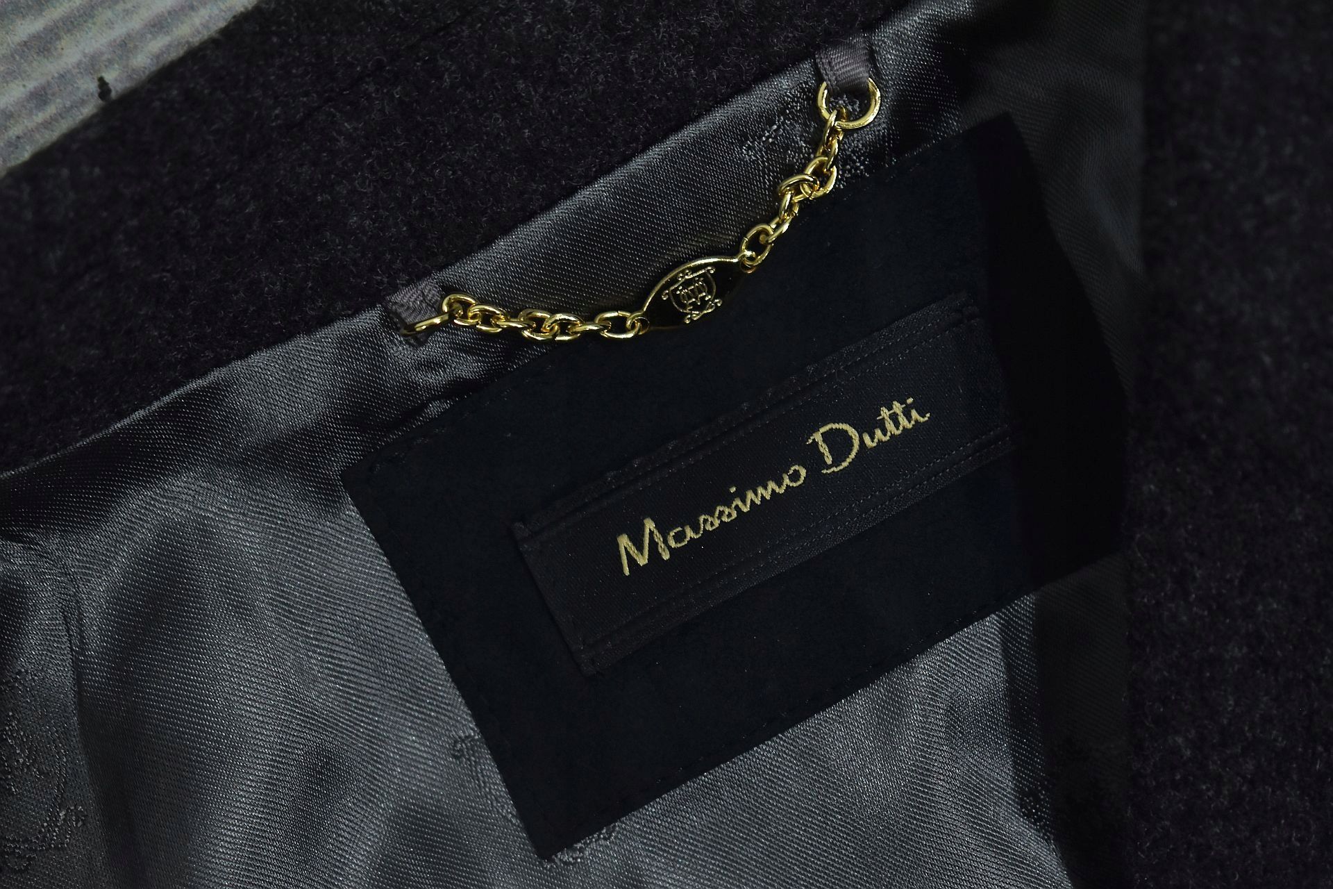Massimo Dutti Wełniana Marynarka Damska Żakiet 44