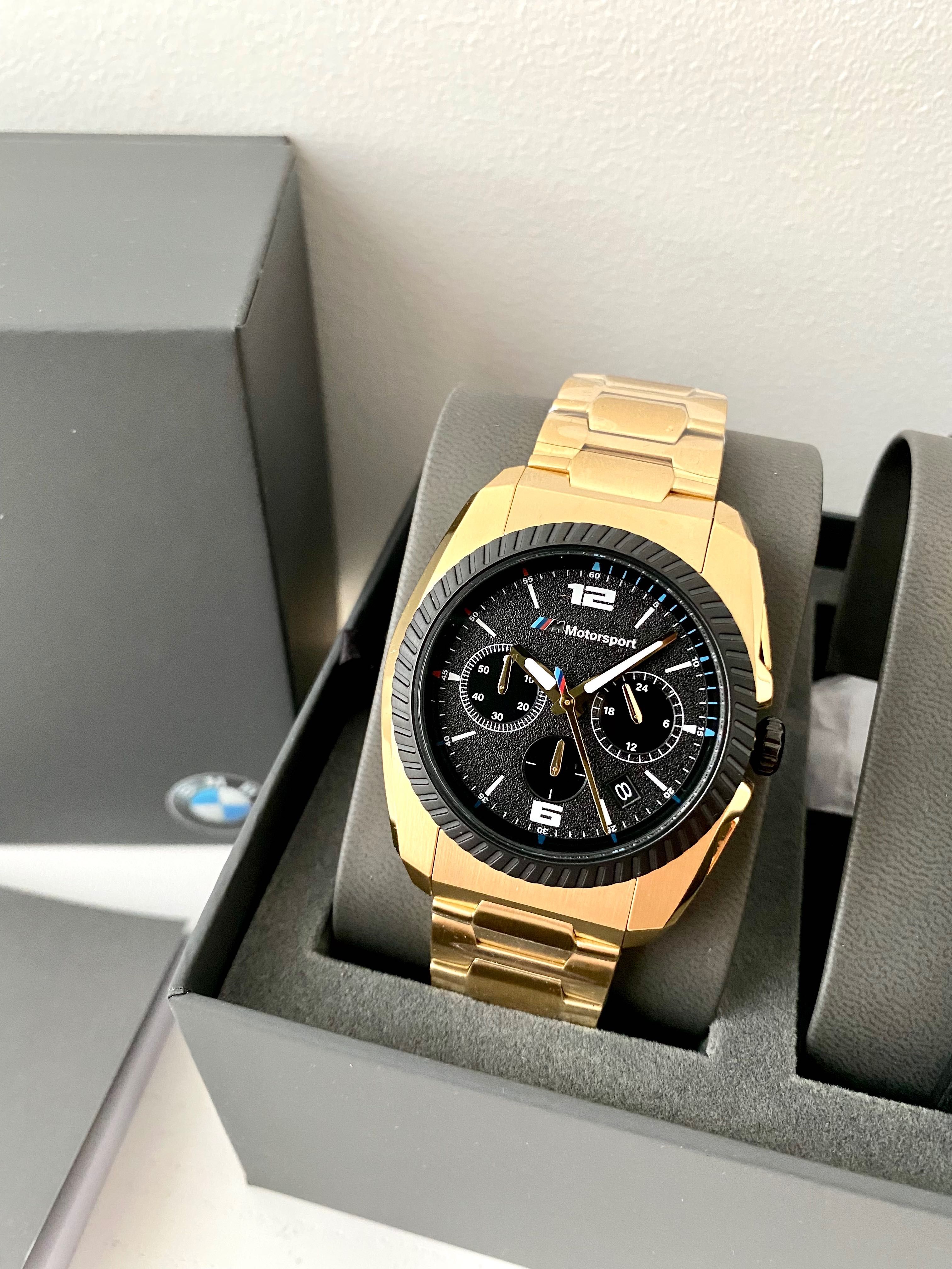 BMW M Чоловічий годинник бмв мужские часы на подарунок подарок BMW9002