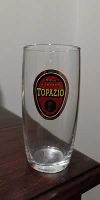 Cerveja Topazio - a Cerveja de Coimbra- copos antigos em vidro