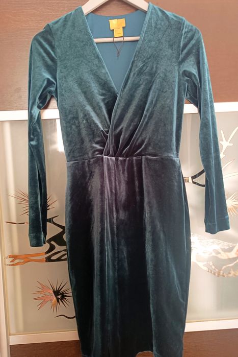 Бархатне велюрове котельне плаття