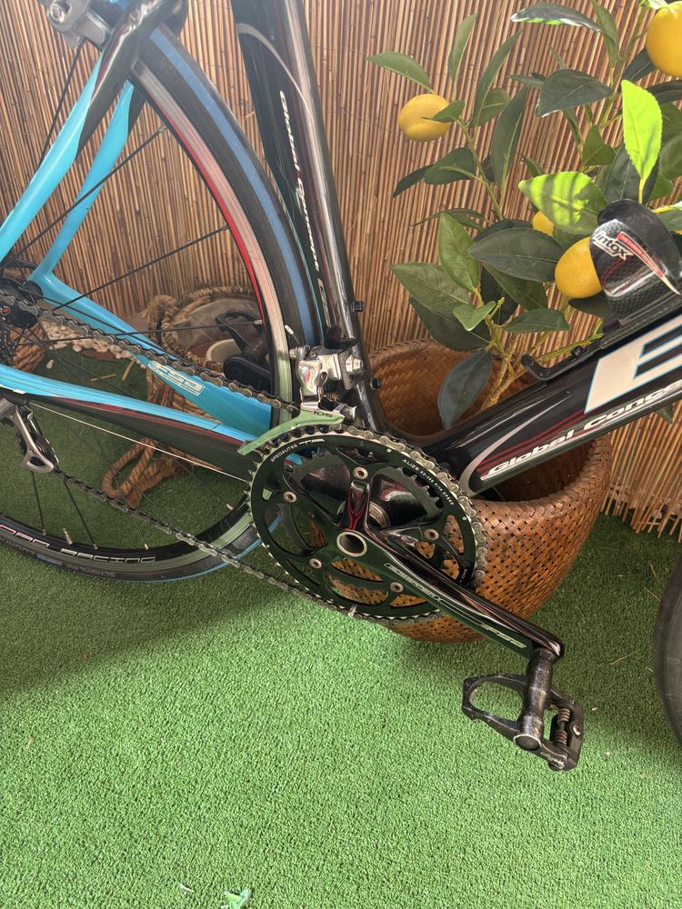Bicicleta BH g5 carbono + sapatos de encaixe shimano RC5