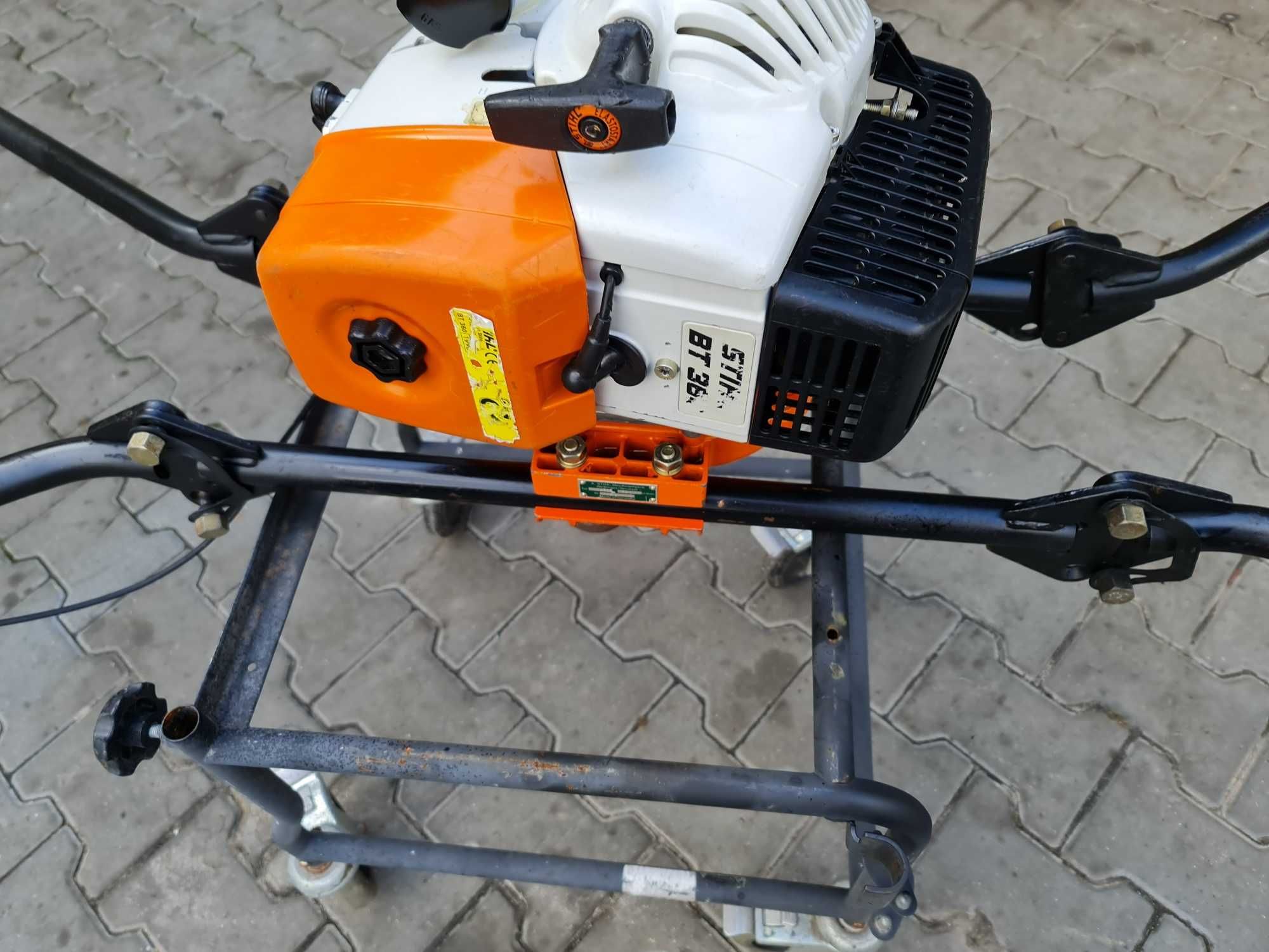 Wiertnica Honda GXV160 Stihl BT360 BT 360 dwuoso.