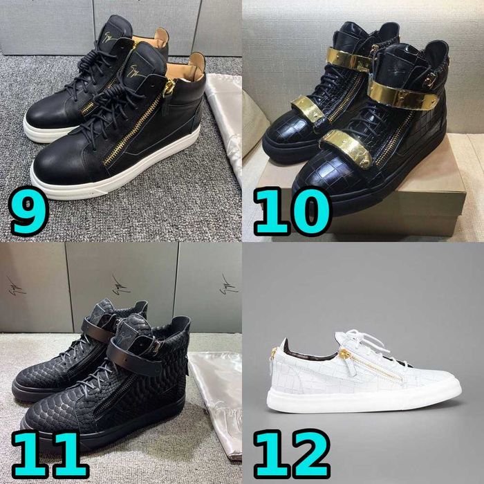 ВСІ КОЛЬОРИ‼️ Унісекс кросівки Giuseppe Zanotti/Джузеппе Занотти/36–46