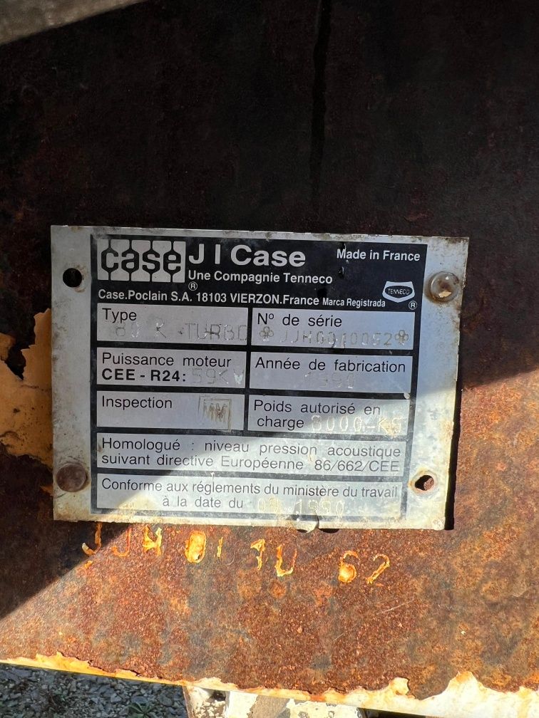 Case 580 K Turbo koparko - ładowarka - krokodyl, S014503