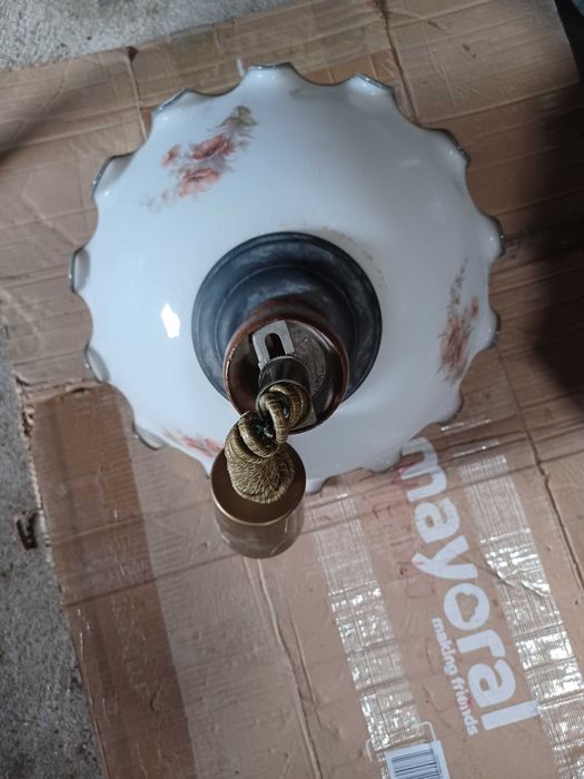 Candeeiro sala rustico