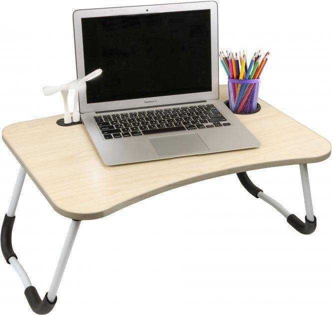 Столик для для ноутбука Smart в ліжко,  Розкладний столик трансформер