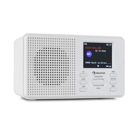 Цифровое радио DAB + / FM Белый , DAB / DAB +, FM ,Bluetooth(Германия)