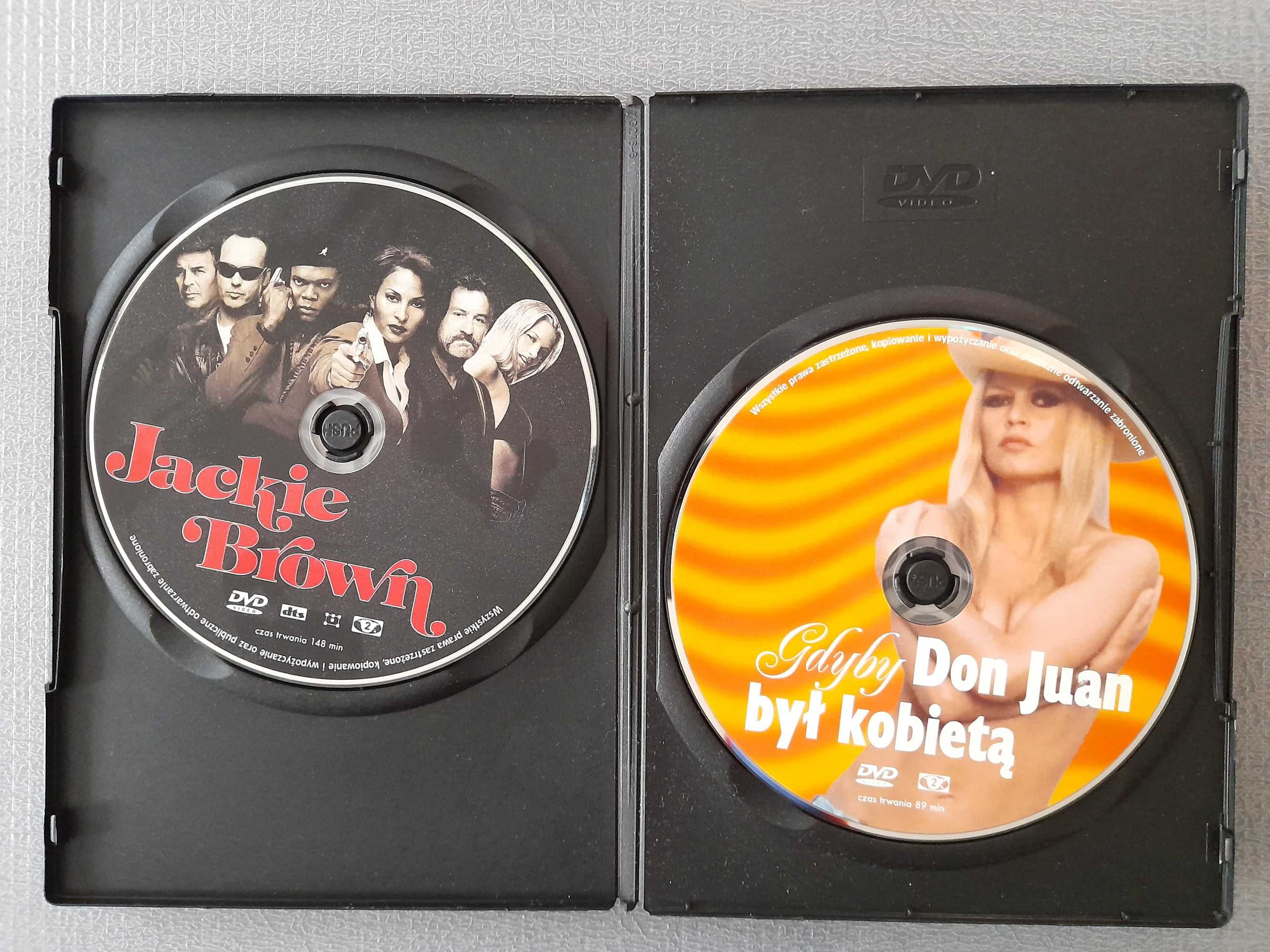 Jackie Brown (Tarantino) + Gdyby Don Juan był kobietą (Vadim): 2 DVD