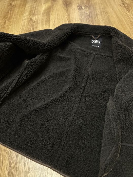 Дублянка zara коричнева/шоколадна