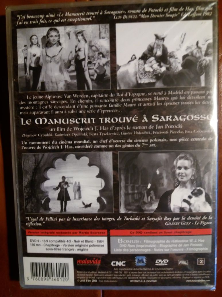 "Rękopis znaleziony w Saragossie" Has, Cybulski, Scorsese