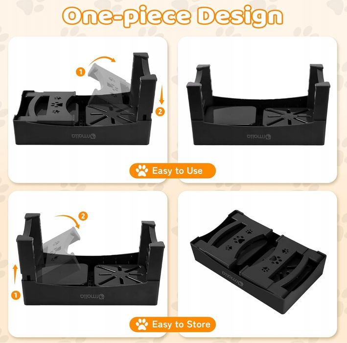 Ormalla Podwyższona Miska Regulowana Dla Dużych Średnich I Małych Psów