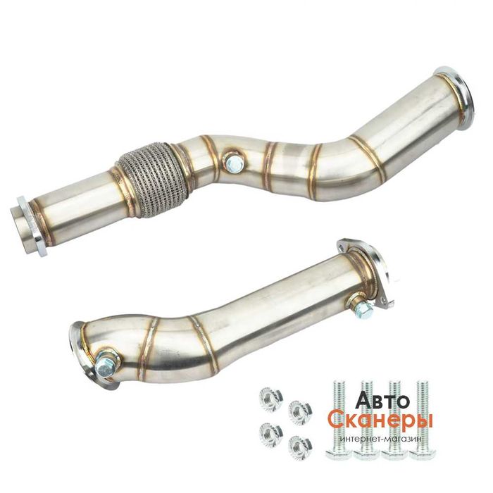 DownPipe (ДаунПайп) BMW S58 M2 M3 M4 G80 G82 G83 G87 AWD/RWD
