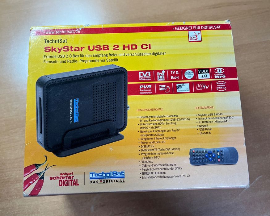 Спутниковая карта SkyStar USB 2 HD CI