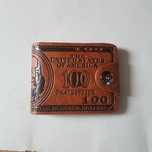 Portfel sto dolarów 100 dolarów 100USD z zapięciem