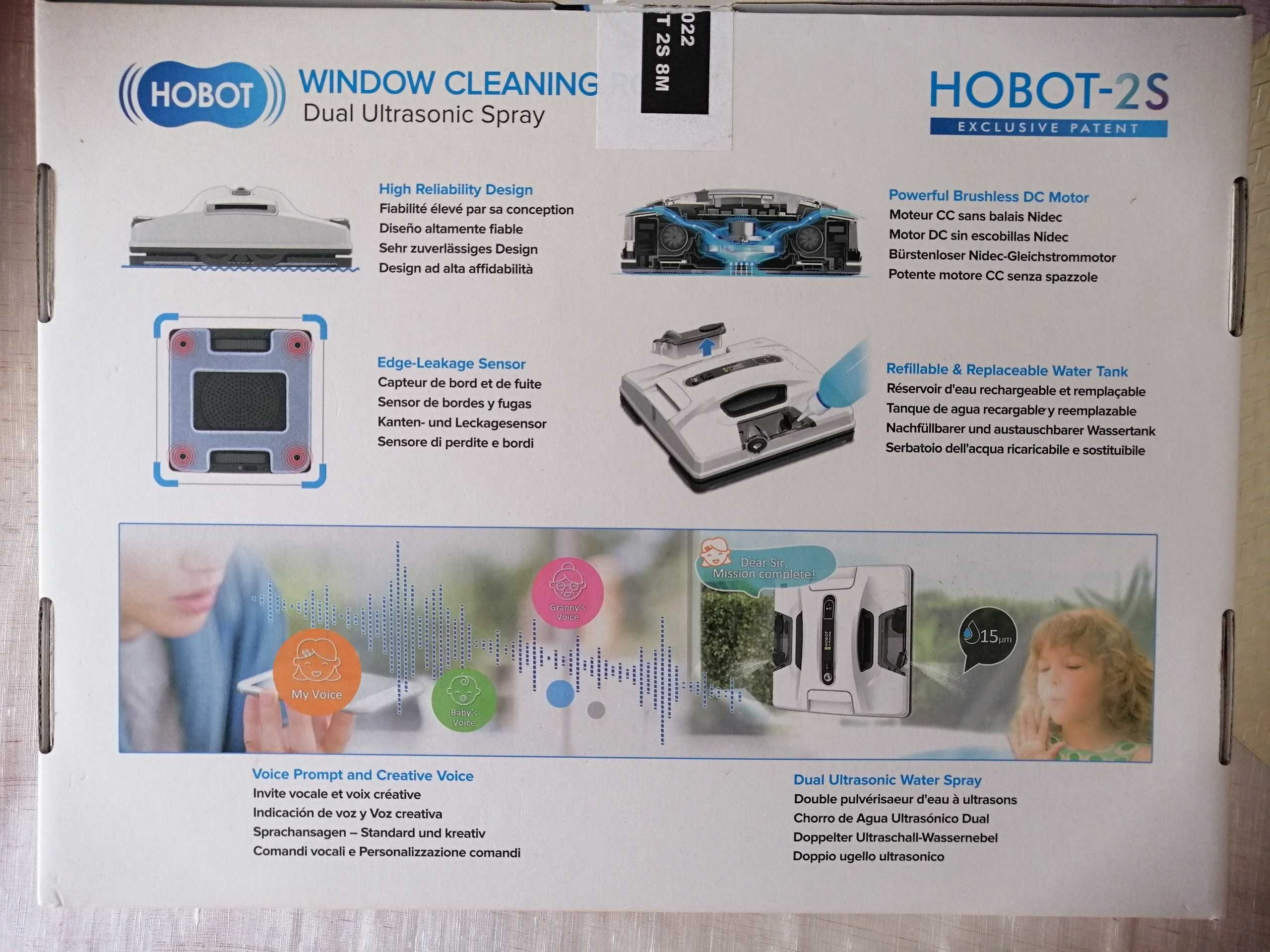 Robot do mycia okien, myjka  HOBOT 2S