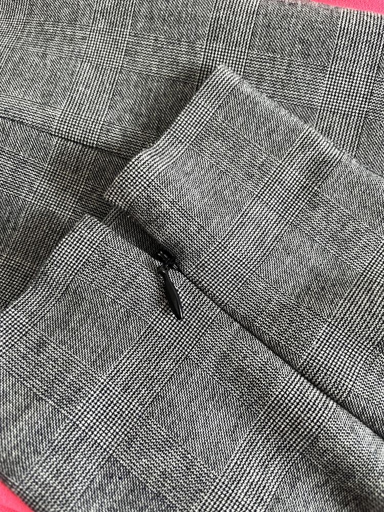 Eleganckie spodnie w kratkę Tommy Hilfiger