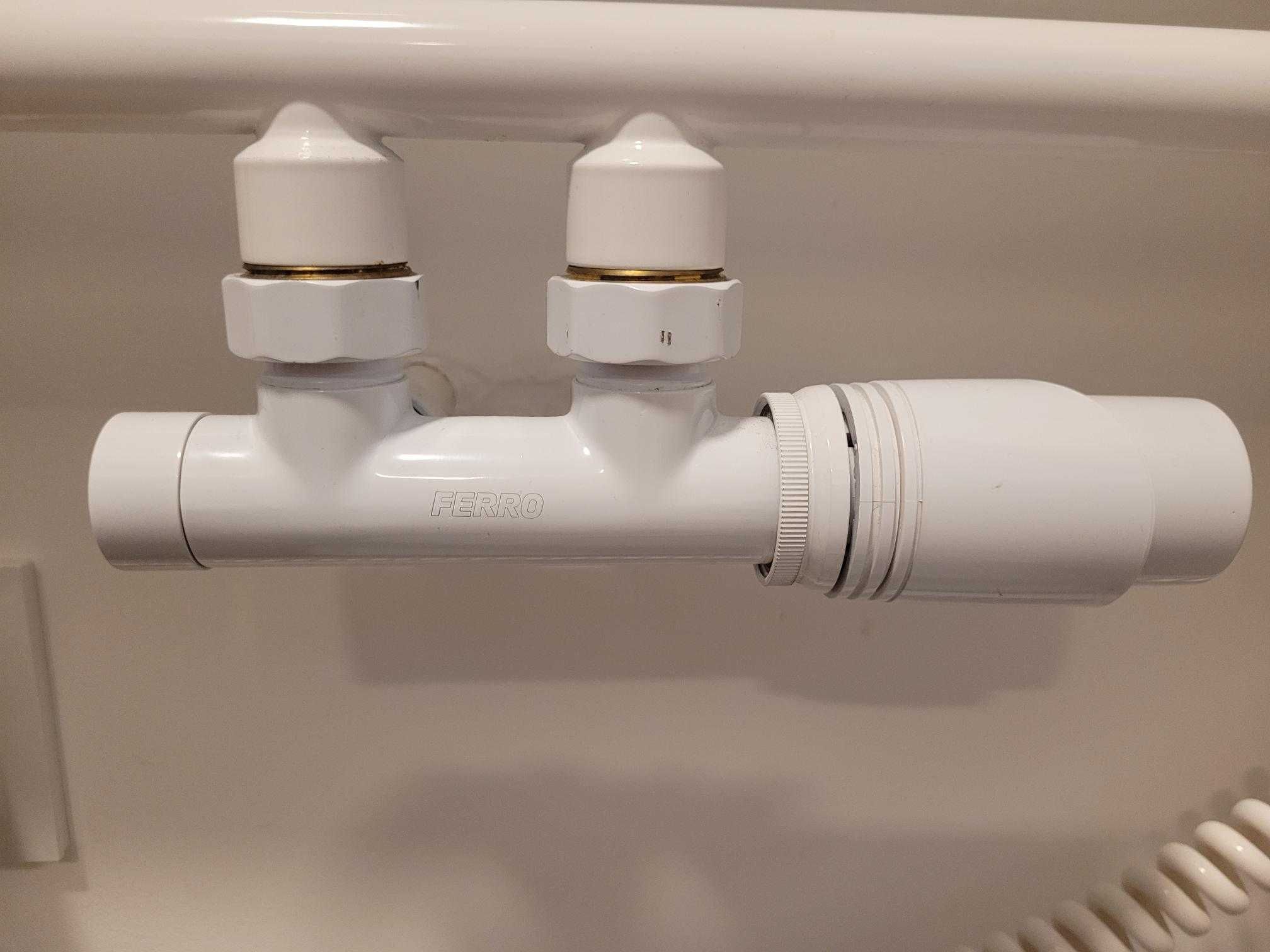 Grzejnik łazienkowy Gorgiel Mars AR1 120/60 + grzałka + termostat