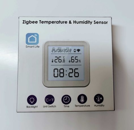 Tuya ZigBee датчик температури та вологості Humidity Sensor ZTH08