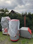 Piec na ekogroszek z paleniskiem protech + zasobnik cwu