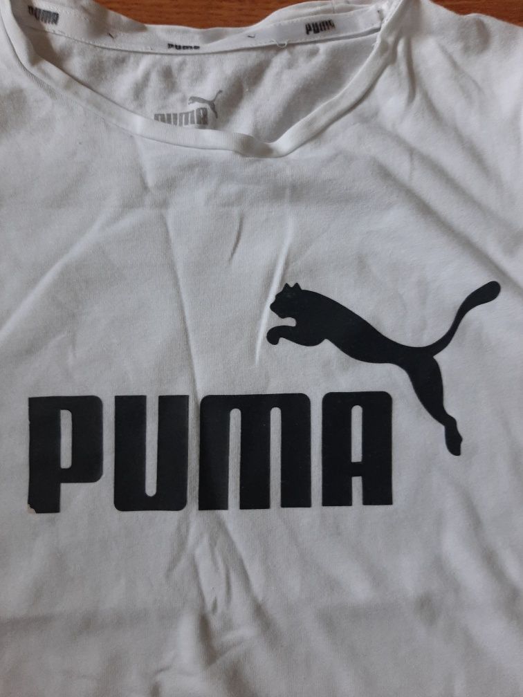T-shirt Puma 128 dziewczęcy