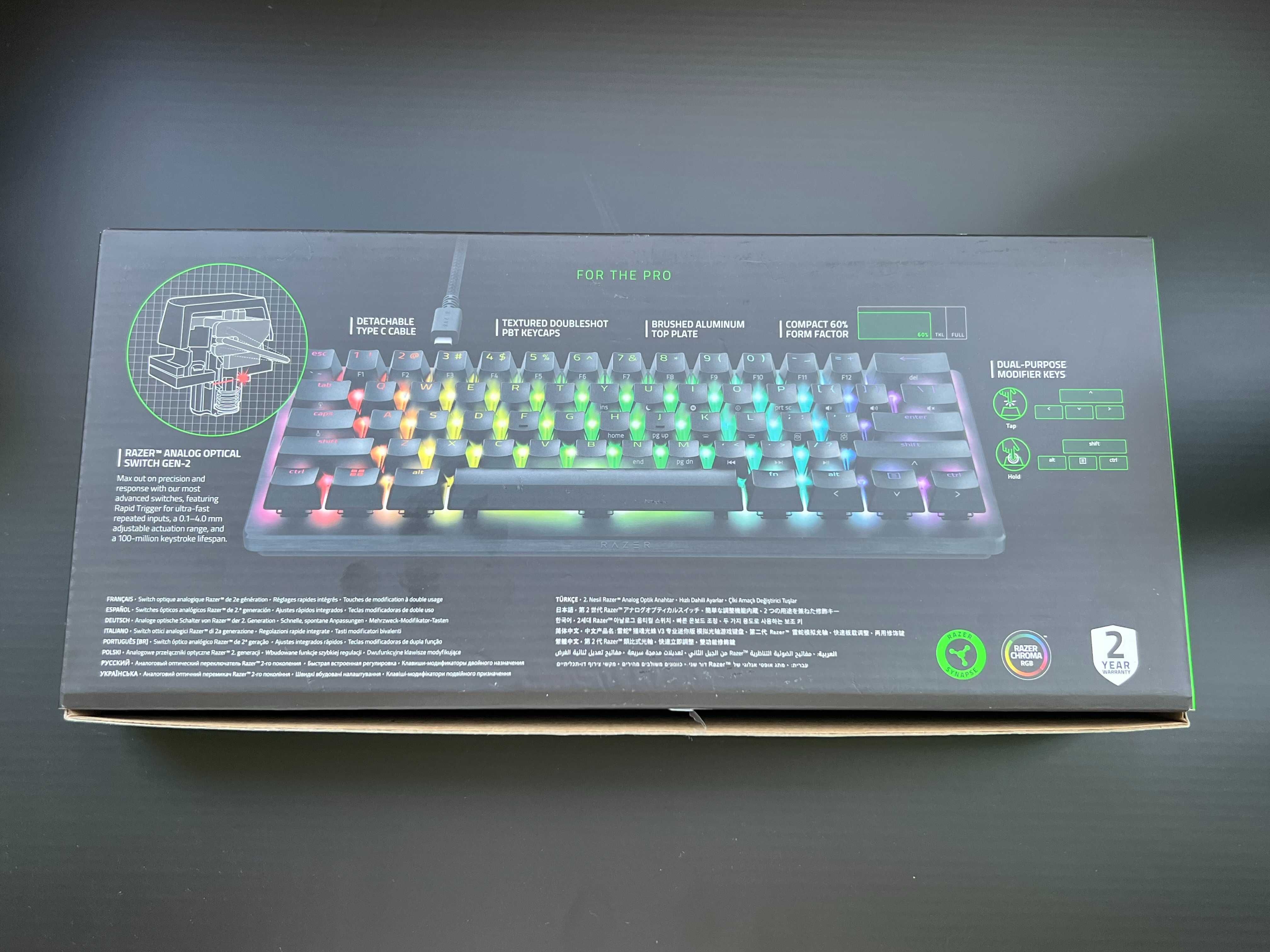 Клавиатура Razer Huntsman v3 Pro Mini