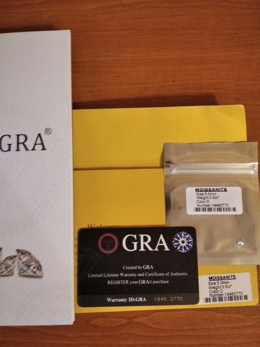 Продам муассанит  (искусственный брилиант )
0.5 карата (5 мм.) - 300 г