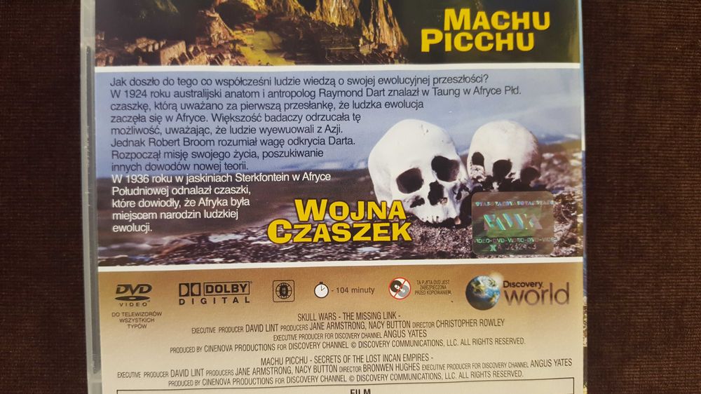 Discovery  W poszukiwaniu zaginionych światów  DVD
