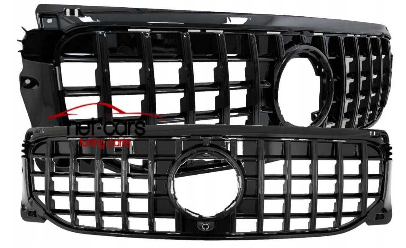 Grill MERCEDES GLB X247 19- GTR Panamericana Czarny