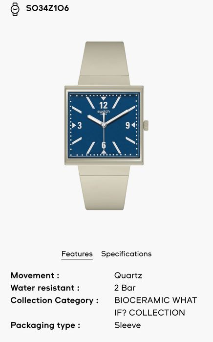 Swatch edição especial Suíça 39% What if... tariffs?